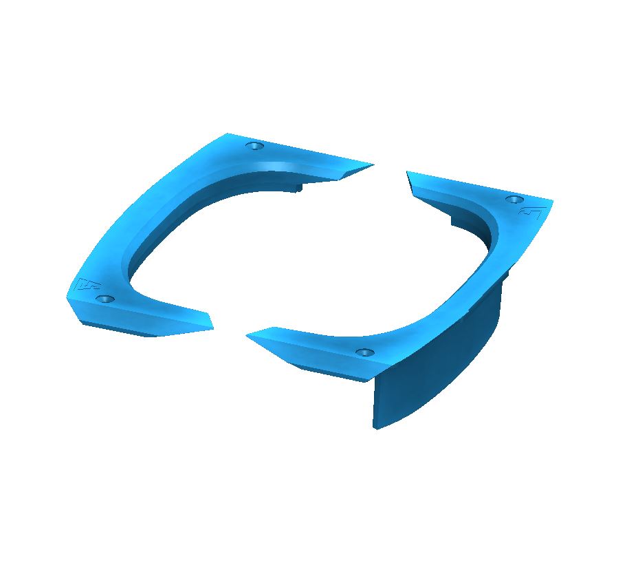 Fender Delete for Onewheel GT with WTF Rails and Lightning Rails